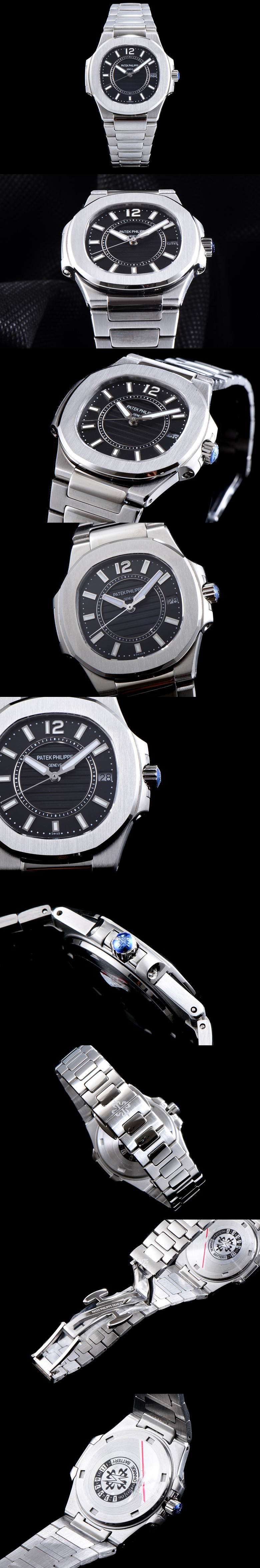 파텍필립 여성용 노틸러스-19 쿼츠 70111G-010